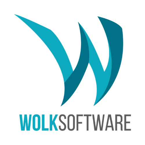 Logo W con letras Wolk Software