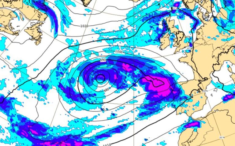 Read more about the article Ahora mismo solo hay una cosa que nos separa del frío polar y está a miles de kilómetros: la borrasca Efraín