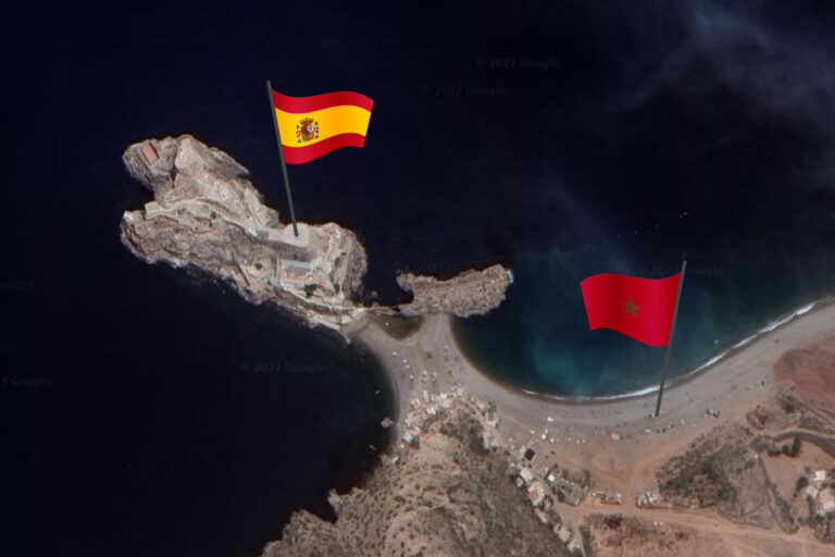 Read more about the article La frontera más corta del mundo separa a España de Marruecos. Y surgió literalmente de la nada