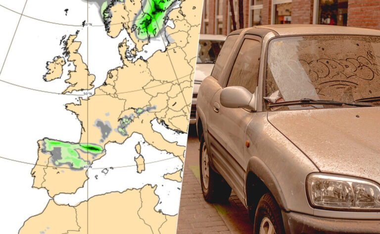Read more about the article AEMET tiene malas noticias para quien acabe de limpiar su coche: se está gestando una lluvia de barro