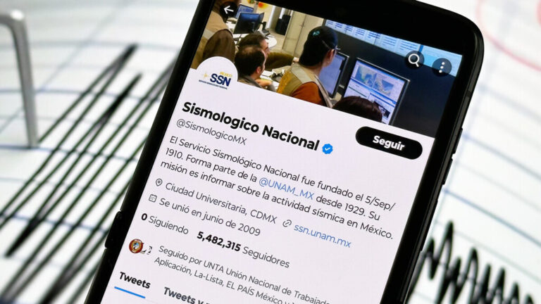 Read more about the article El Sismológico de México valora dejar de alertar en Twitter de todos los temblores. Su dilema: pagar o no pagar a la red