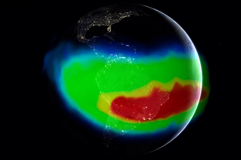 Read more about the article Hay una inmensa anomalía en el campo magnético terrestre (y la NASA todavía no sabe muy bien qué es)