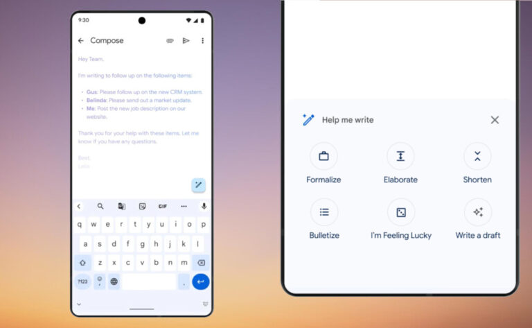 Read more about the article Las máquinas comienzan a escribir por ti: Google permite probar su IA generativa en Gmail y Docs