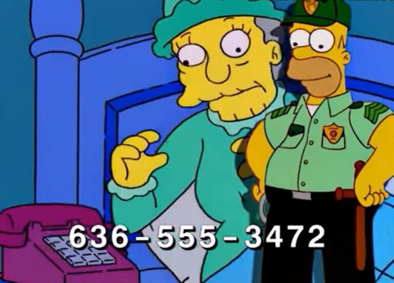 Read more about the article El número de teléfono de una empresa de Murcia apareció por casualidad en Los Simpson. Y ahí empezó su infierno