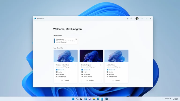 Read more about the article Windows 365 ofrece flexibilidad desde la oficina o el hogar hasta la primera línea