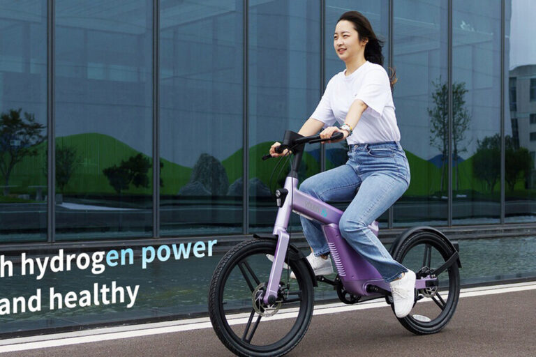 Read more about the article La bicicleta eléctrica de hidrógeno quiere revolucionar el sector. El problema: lleva quince años estancada