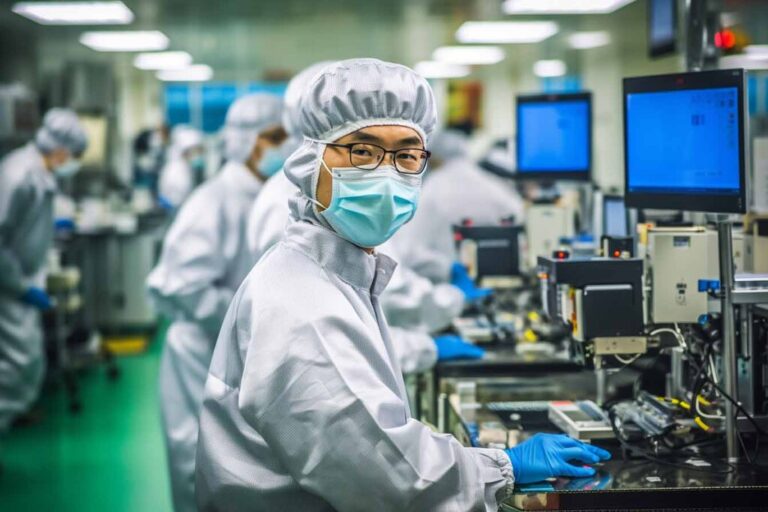 Read more about the article La industria de los chips de China se ha ahogado por las sanciones. Ahora ve el primer brote verde