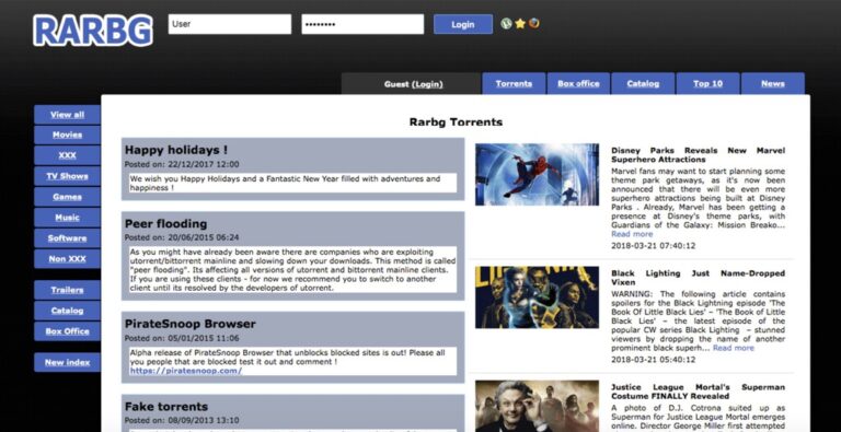 Read more about the article RARBG era un paraíso para los usuarios del protocolo BitTorrent. Sus creadores acaban de “apagarlo”