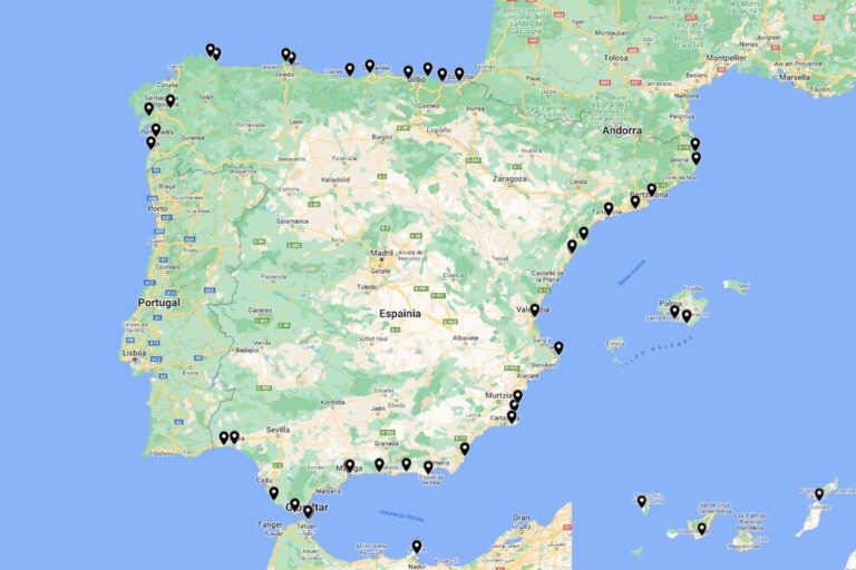 Read more about the article El mapa de las banderas negras en España: las playas más contaminadas y menos limpias en las que bañarse este verano