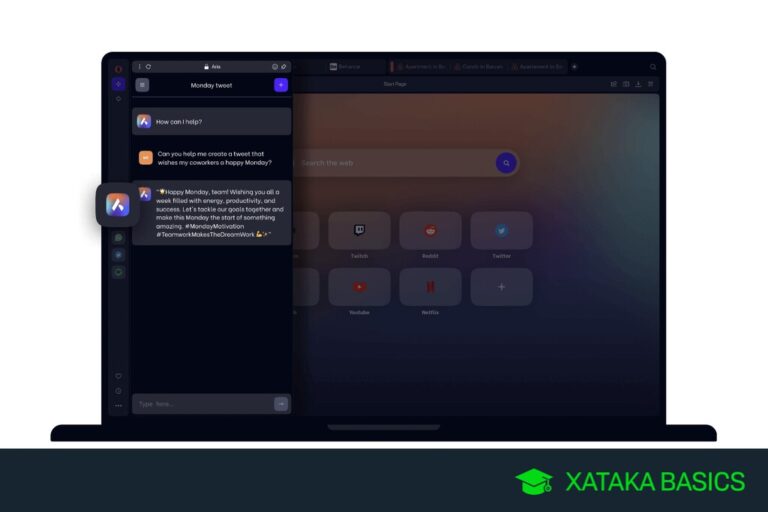 Read more about the article Opera Aria: qué es, cómo funciona y qué puedes hacer con la inteligencia artificial basada en ChatGPT del navegador