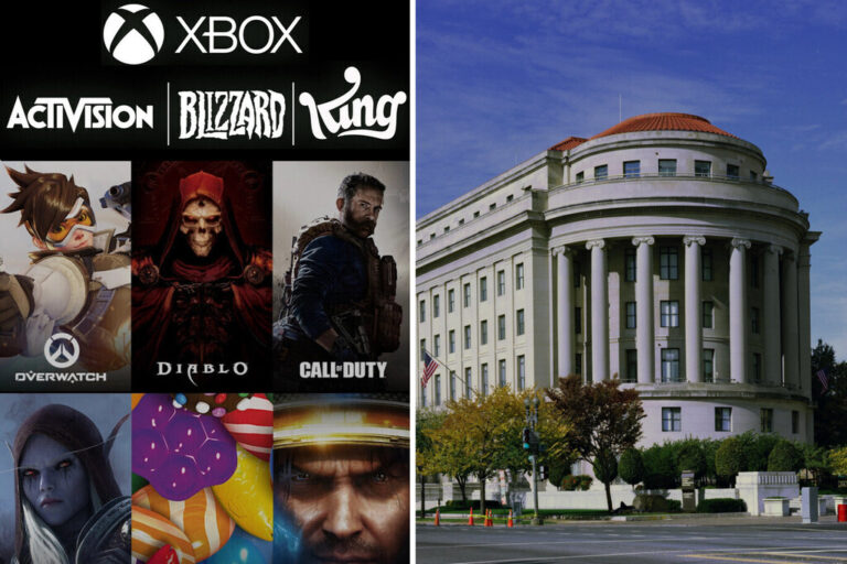 Read more about the article Un juez estadounidense bloquea temporalmente la compra de Activision Blizzard por parte de Microsoft