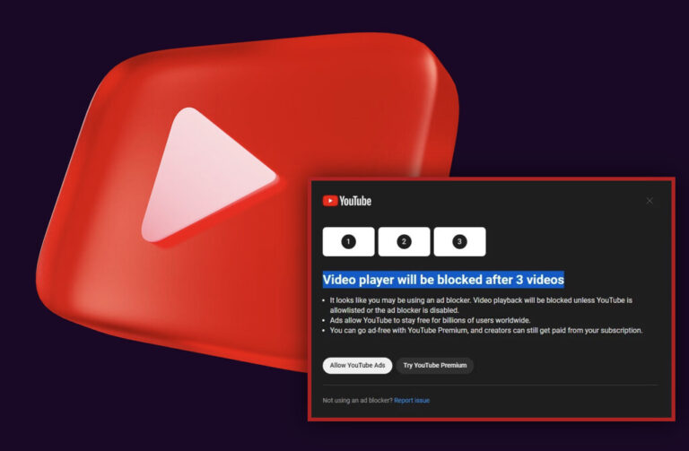 Read more about the article YouTube se ha cansado de que bloqueemos su publicidad. Y está experimentando con medidas drásticas