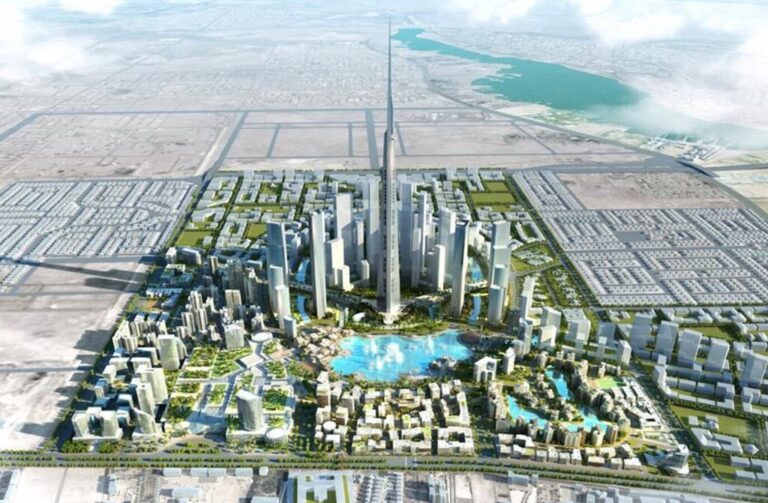 Read more about the article Arabia Saudí se ha empeñado en construir un rascacielos de más de 1.000 metros. Y acaba de retomar sus obras