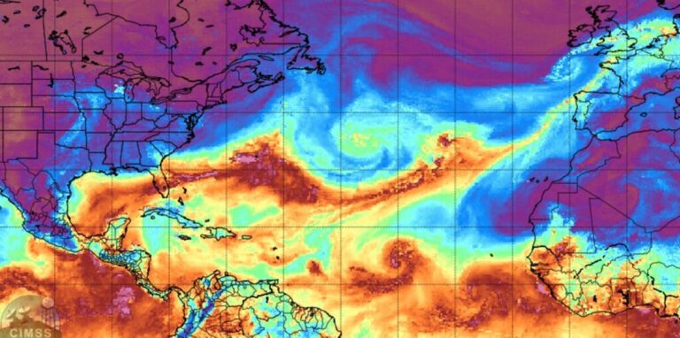 Read more about the article Un río de humedad de 7.500 kilómetros va a conectar el Golfo de México con España. Y va a ser clave contra la sequía