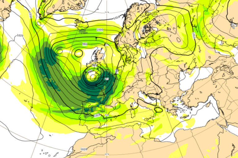 Read more about the article Una ciclogénesis explosiva nos trae esta semana la cuarta borrasca de la temporada: Ciaran