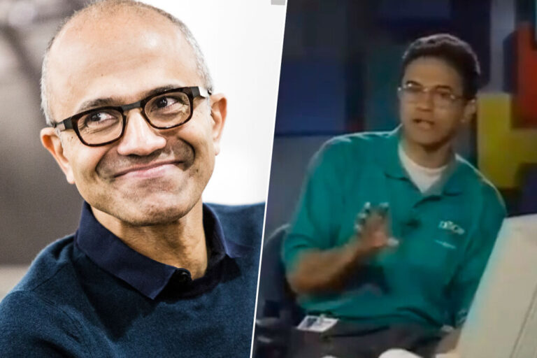 Read more about the article En 1993 Satya Nadella era un cargo intermedio desgarbado que presentaba Excel a desarrolladores. Hoy es el CEO de Microsoft