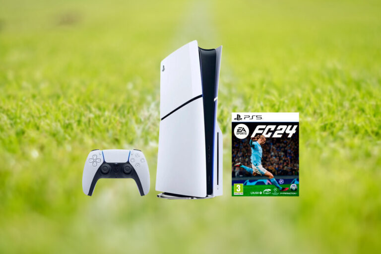 Read more about the article Este pack de la nueva PlayStation 5 Slim junto al EA SPORTS FC 24 lo puedes encontrar al mejor precio en PcComponentes