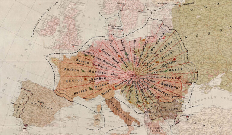 Read more about the article Aquella loca ocasión en la que quisimos arreglar Europa dividiéndola en 24 cantones radiales